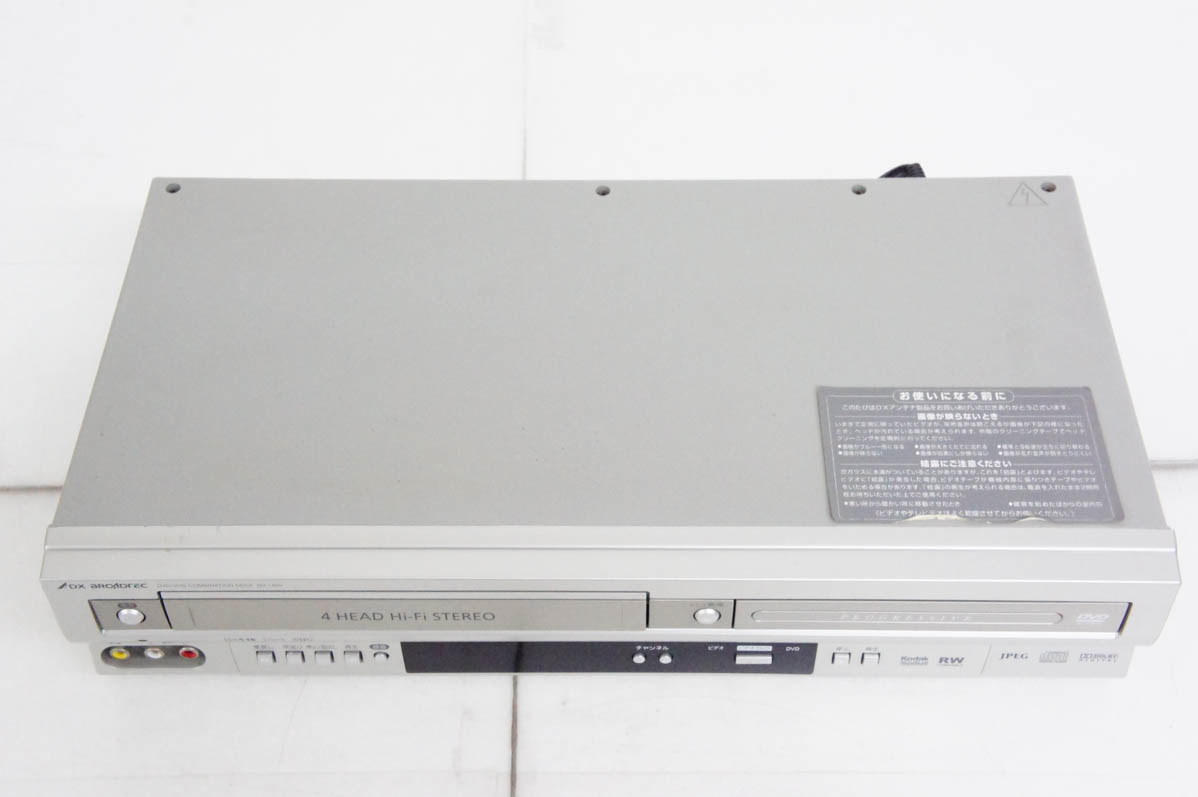 ◎未使用品◎ DXアンテナ DVD/VHSコンビネーションデッキ DV-140V 中古 DXアンテナ DVD/VHSコンビネーションデッキ DVDプレーヤー