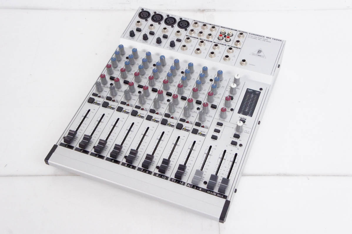 中古 BEHRINGERベリンガー アナログポータブルミキサー Eurorack MX1604A :d0430424:エスネットショップ ヤフー店