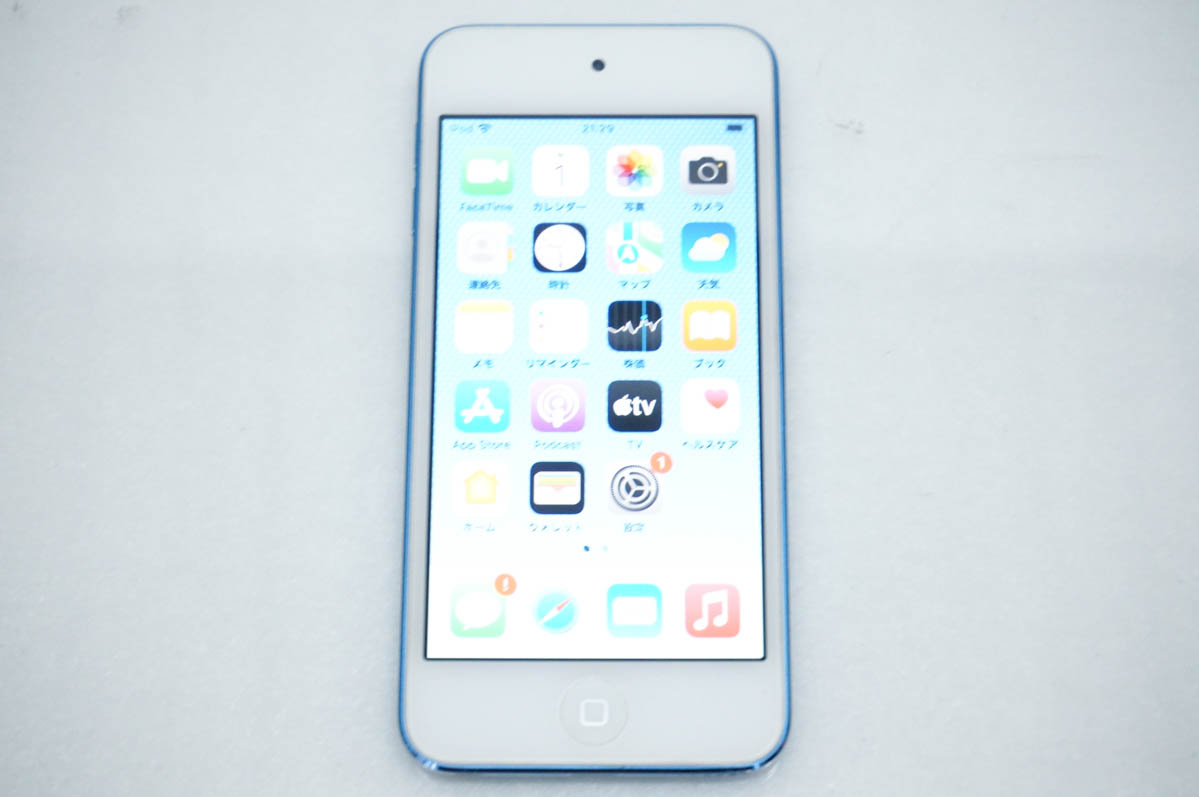 iPod touch 第7世代　32G MVHU2J/A ブルーApple 中古 Appleアップル 第7世代 iPod touch 32GB MVHU2J/A ブルー : エス