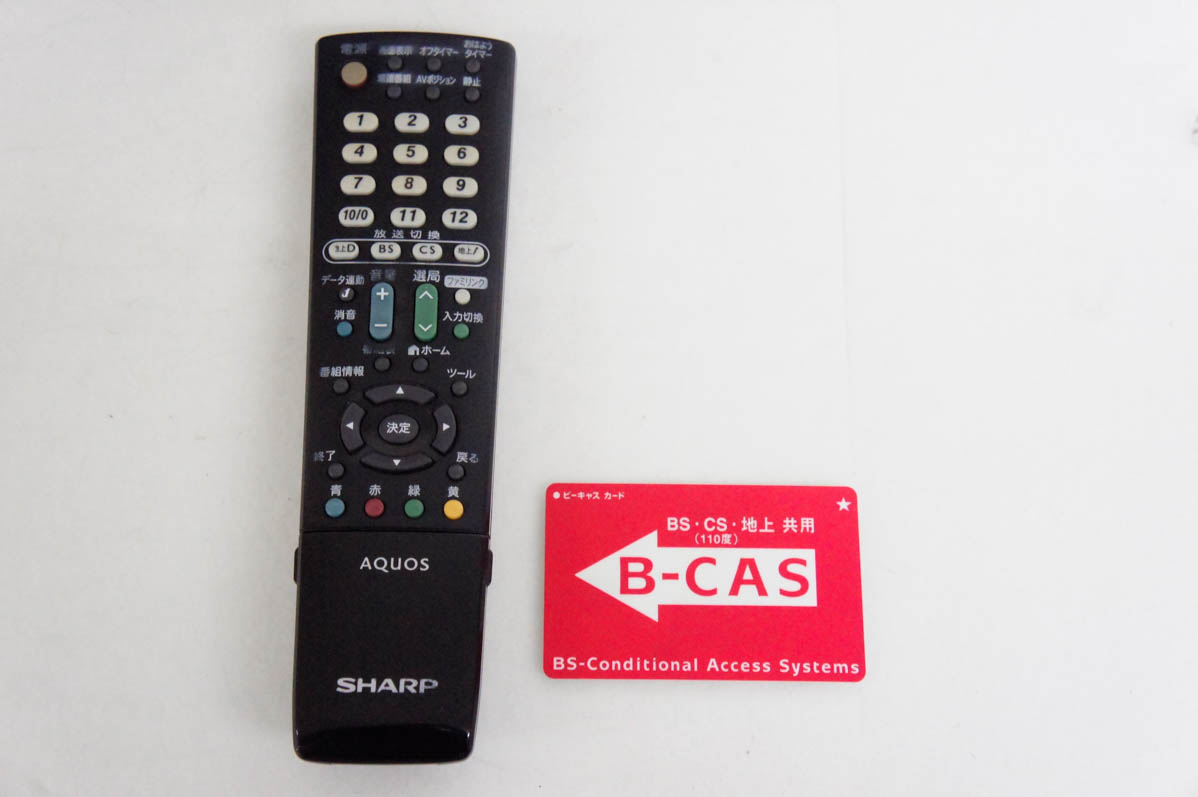 中古 シャープSHARP AQUOSアクオス 24V型地上・BS・CSデジタル
