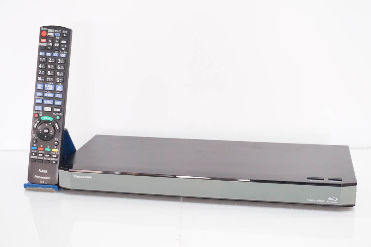 【美品‼️】パナソニック　2チューナー　ブルーレイレコーダー DMR-BRW500 パナソニック 500GB 2チューナー ブルーレイレコーダー 4Kアップ