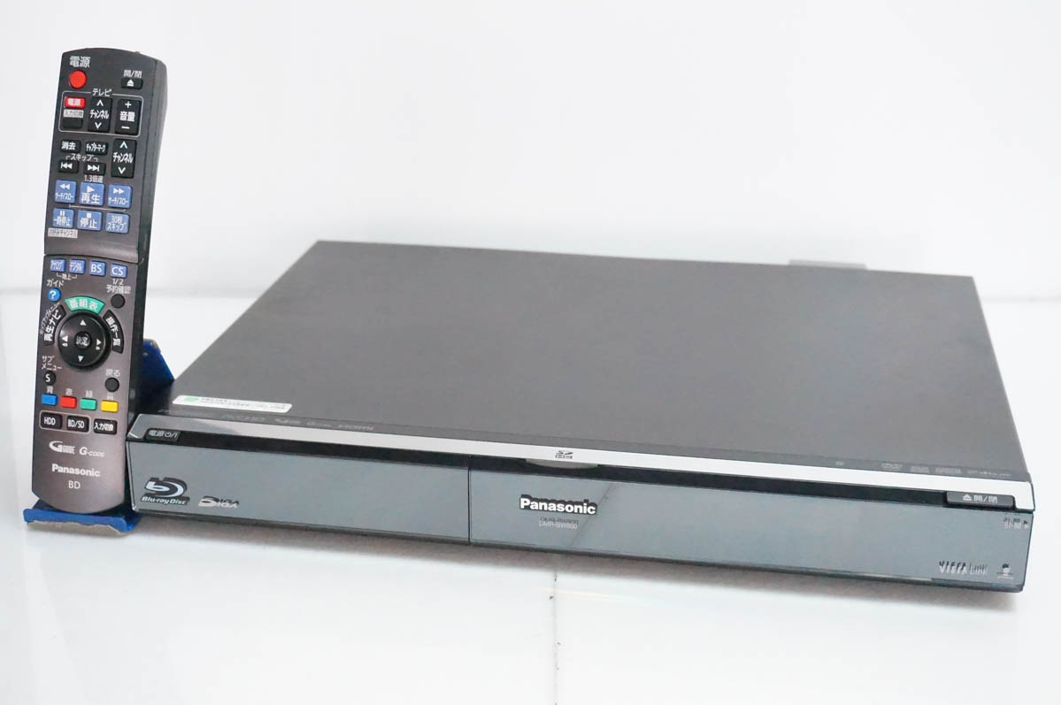中古 Panasonicパナソニック ハイビジョンブルーレイディスクレコーダー DIGAブルーレイディーガ HDD500GB DMR-BW800