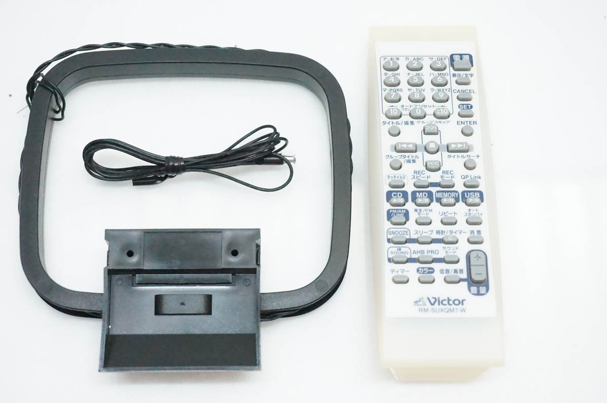 中古 JVC Victorビクター マイクロコンポーネントMDメモリーシステム