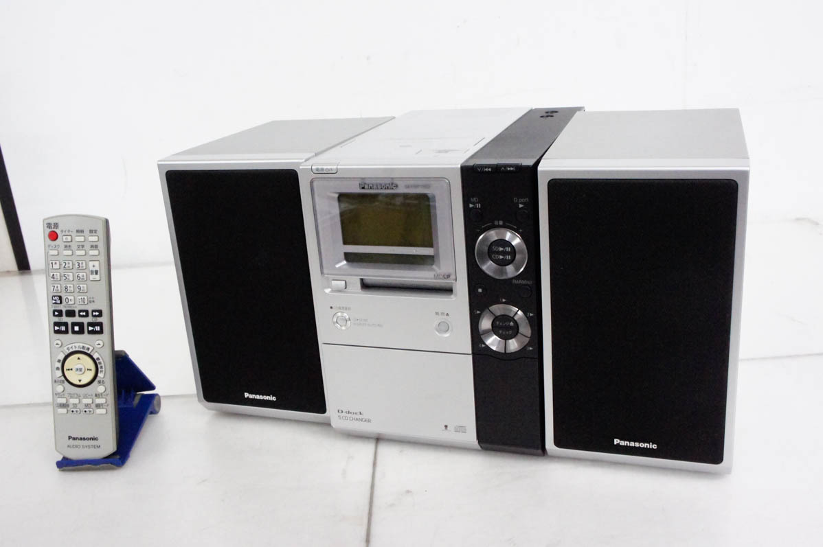 【送料無料】Panasonic SC-PM770SD-S【動作品】 概要 SDステレオシステム SC-PM770SD | ミニコンポ／スピーカー