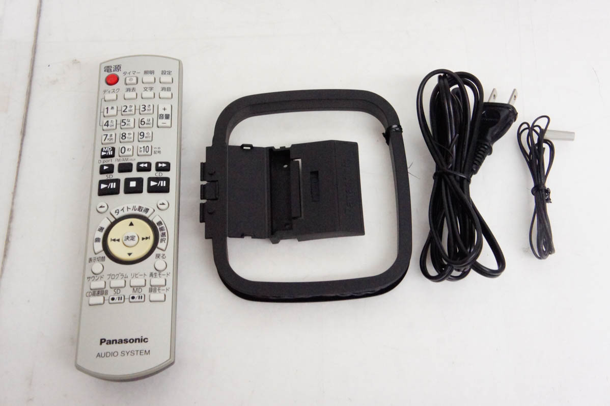 中古 訳あり Panasonicパナソニック SDステレオシステム D-dock