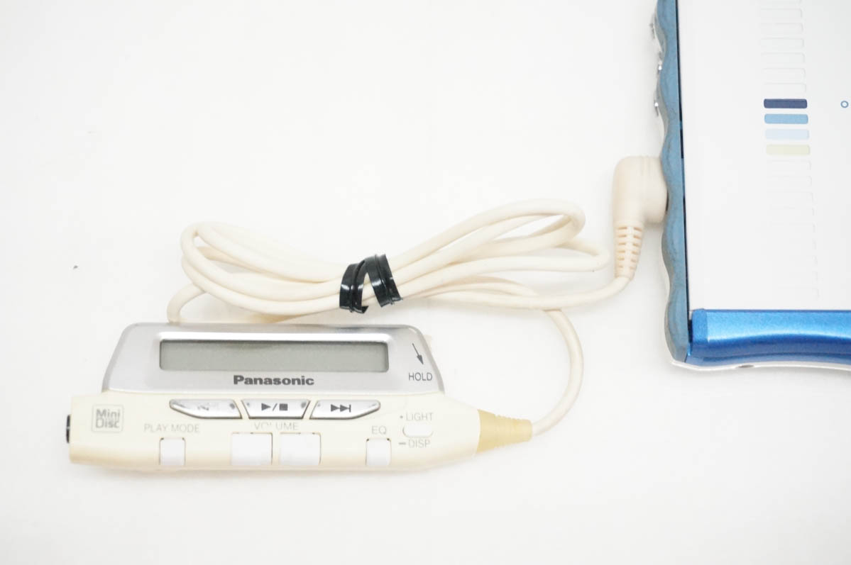 Panasonic SJ-MJ33 再生確認済 リモコン付 MDプレーヤー 中古 Panasonicパナソニック ポータブルMDプレーヤー SJ-MJ33 : エス