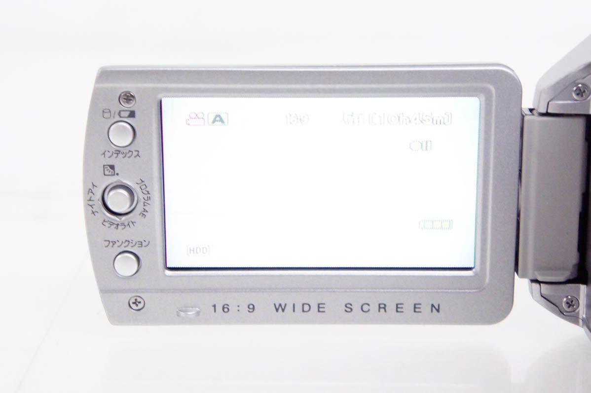 中古 JVC Victorビクター エブリオEverio ビデオカメラ GZMG130 30GB内蔵メモリー ハードディスクムービー