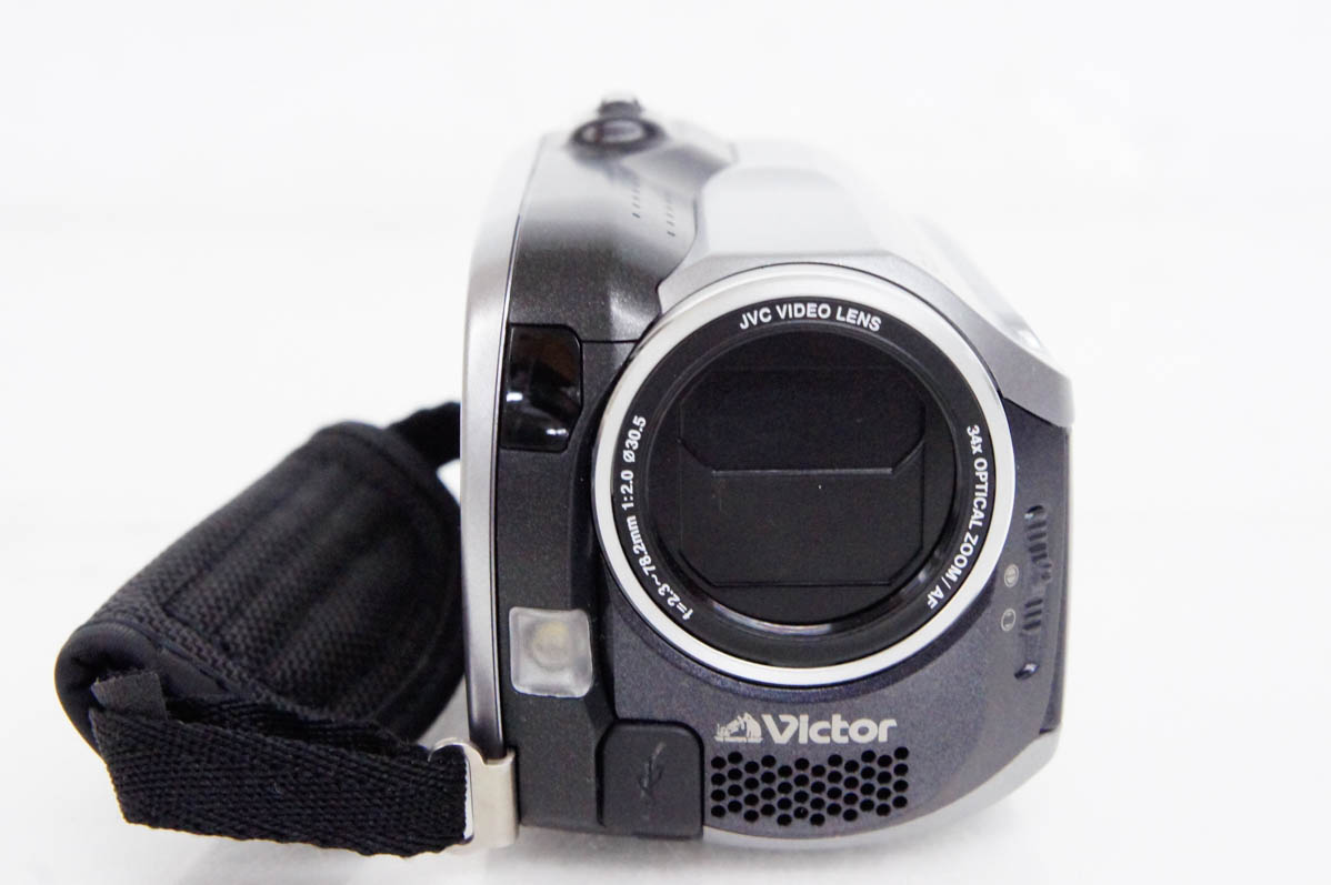 中古 JVC Victorビクター エブリオEverio ビデオカメラ GZMG130 30GB内蔵メモリー ハードディスクムービー