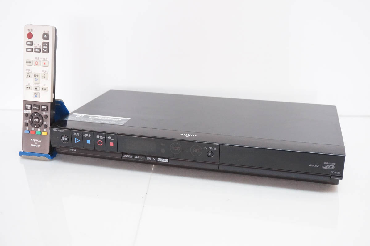 中古 SHARPシャープ ブルーレイディスクレコーダー AQUOSアクオス