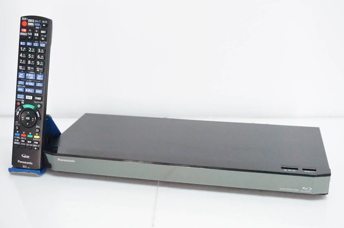 中古 Panasonicパナソニック HDD搭載ブルーレイディスクレコーダー DIGAブルーレイディーガ DMR-BRW1000 HDD1TB