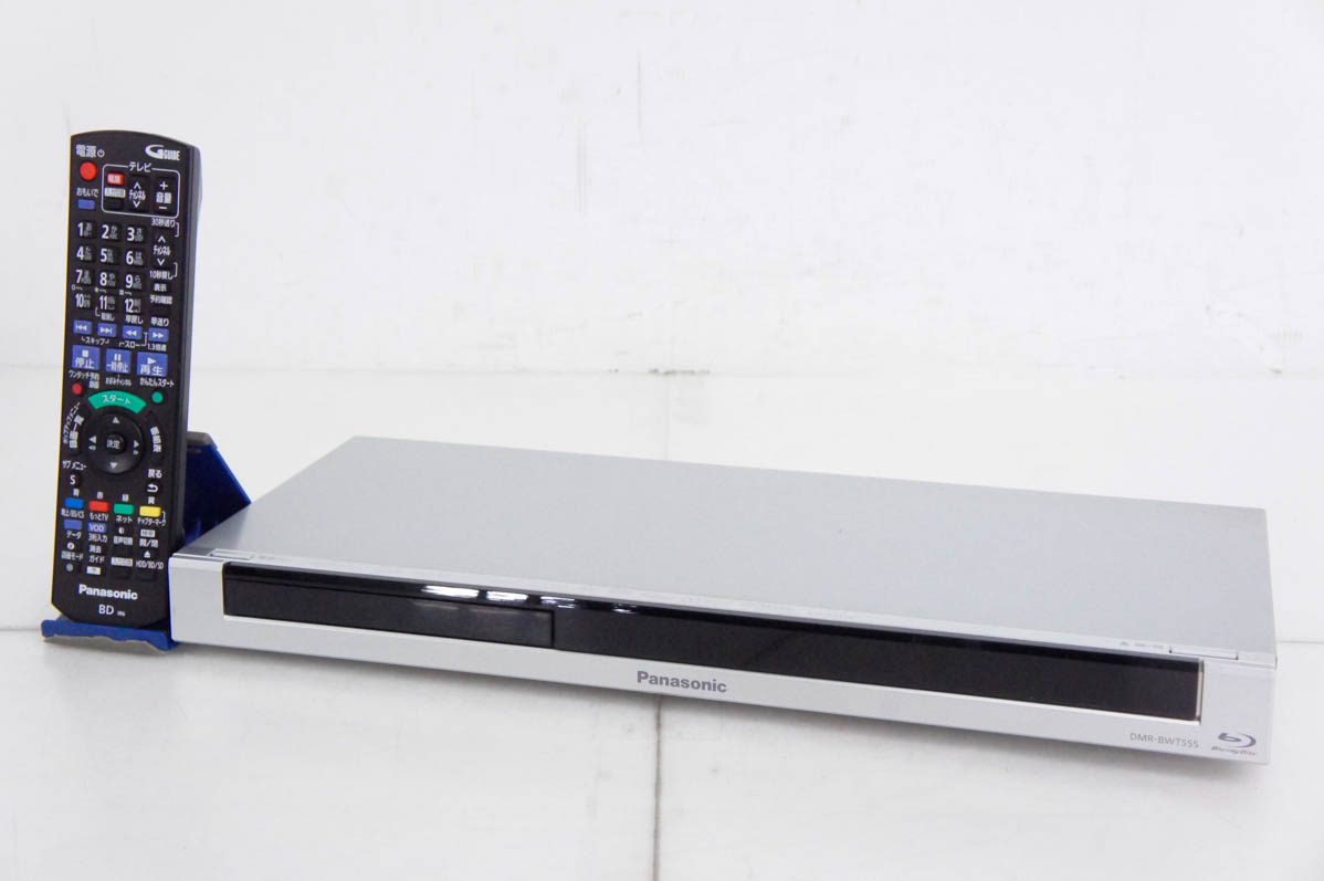 美品☆Panasonic 2番組同時録画 BDレコーダー DMR-BWT555 中古 Panasonicパナソニック ブルーレイディスクレコーダー DIGA