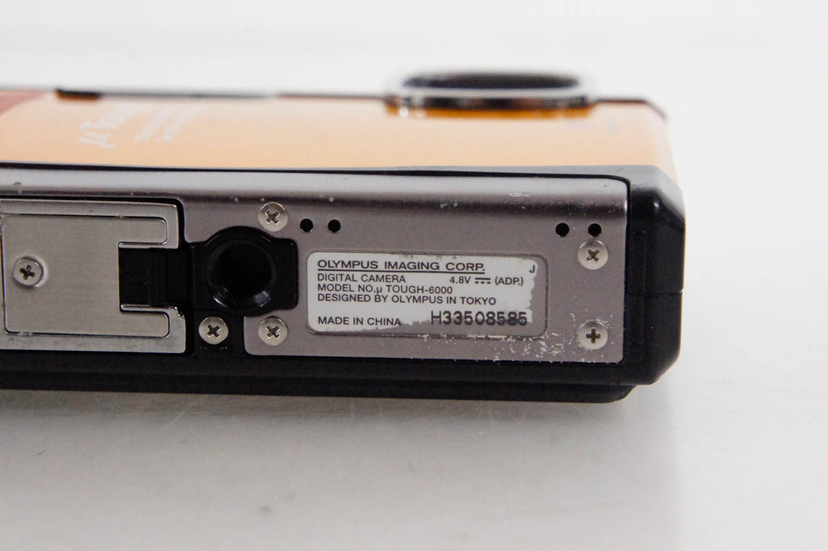 【送料込み】OLYMPUS デジカメ(μ TOUGH-6000)1000万画素 オリンパス ニュースリリース： 水、汚れ、衝撃に強くアウトドアで