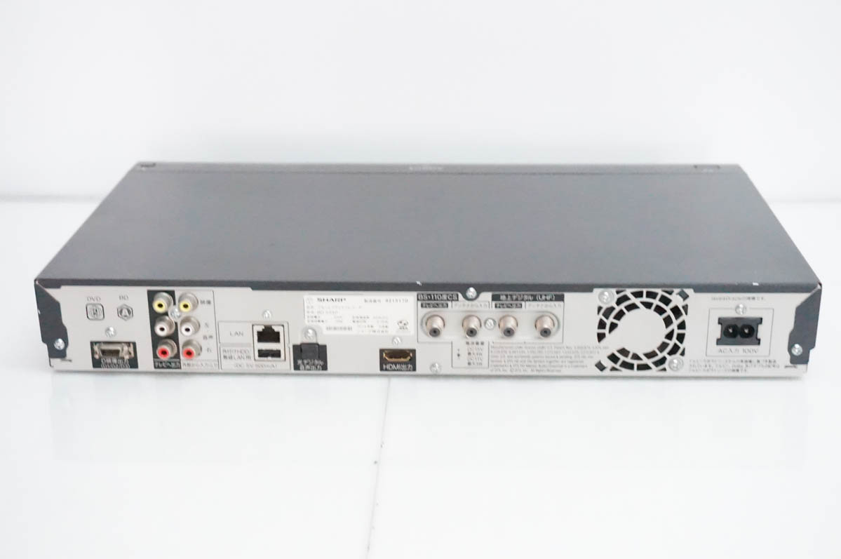 中古 SHARPシャープ ブルーレイディスクレコーダー AQUOSアクオスブルーレイ BD-S550 HDD500GB_2