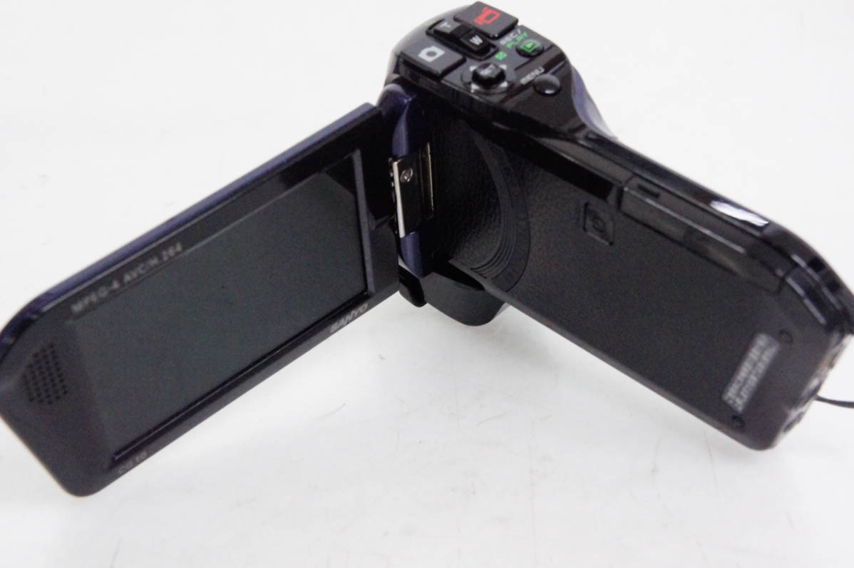 【美品】SANYO Xacti DMX-CG10 メモリビデオカメラ ザクティ 中古 SANYOサンヨー Xacti ザクティ デジタルムービーカメラ 1000万