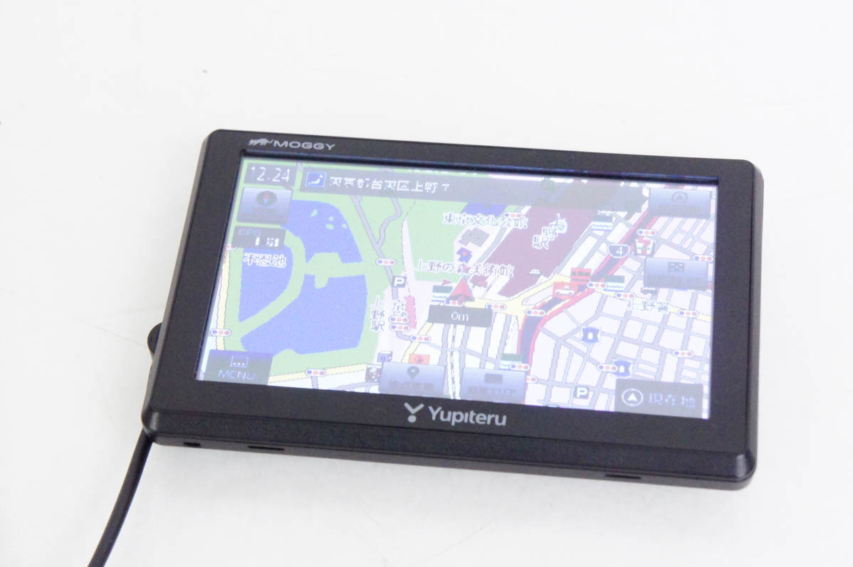 中古 Yupiteruユピテル ポータブルカーナビ MOGGY YPB555ML : エス