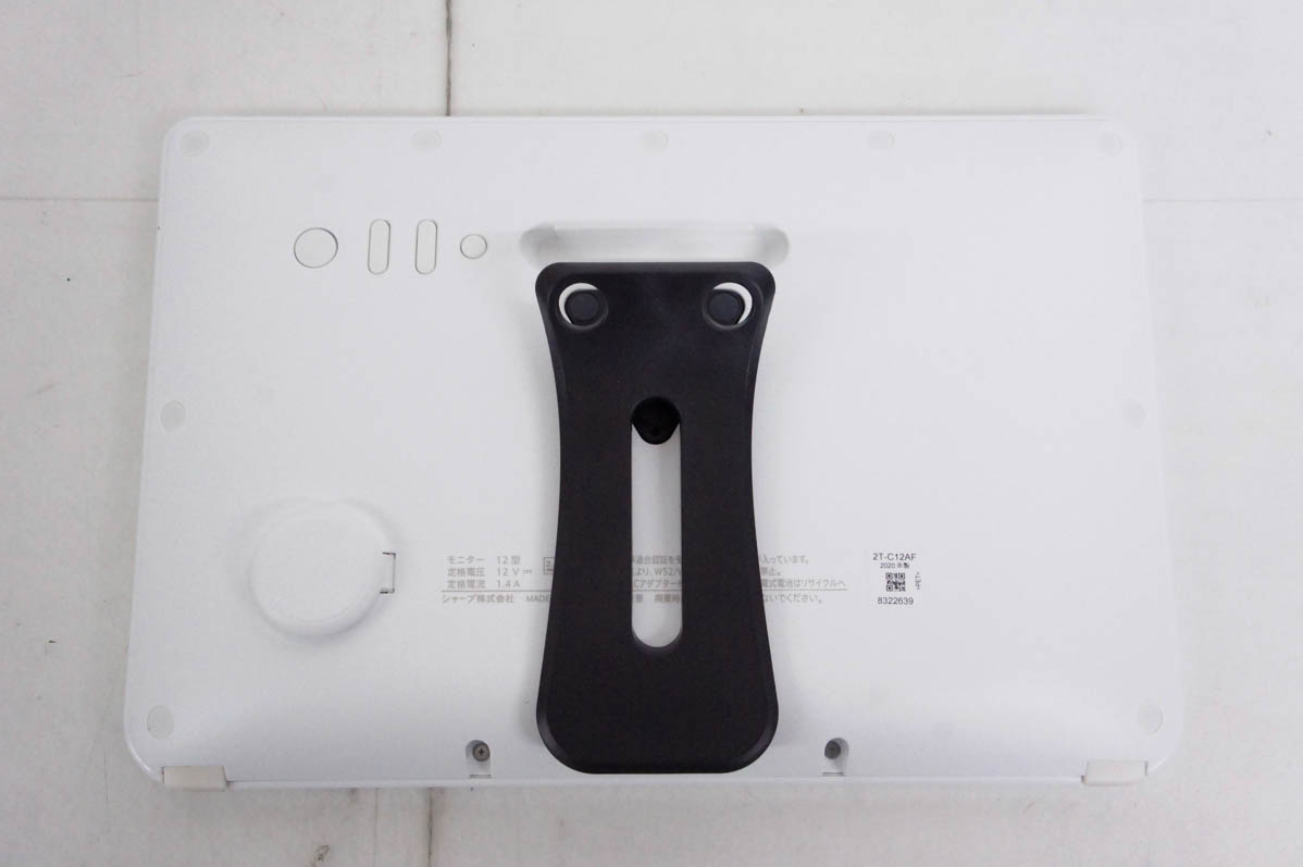 中古 SHARPシャープ 12V型ポータブルテレビ AQUOS 2T-C12AF : エス