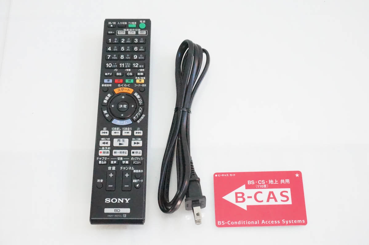 中古 SONYソニー ブルーレイレコーダー BDZ-EW500 HDD500GB ブルーレイ
