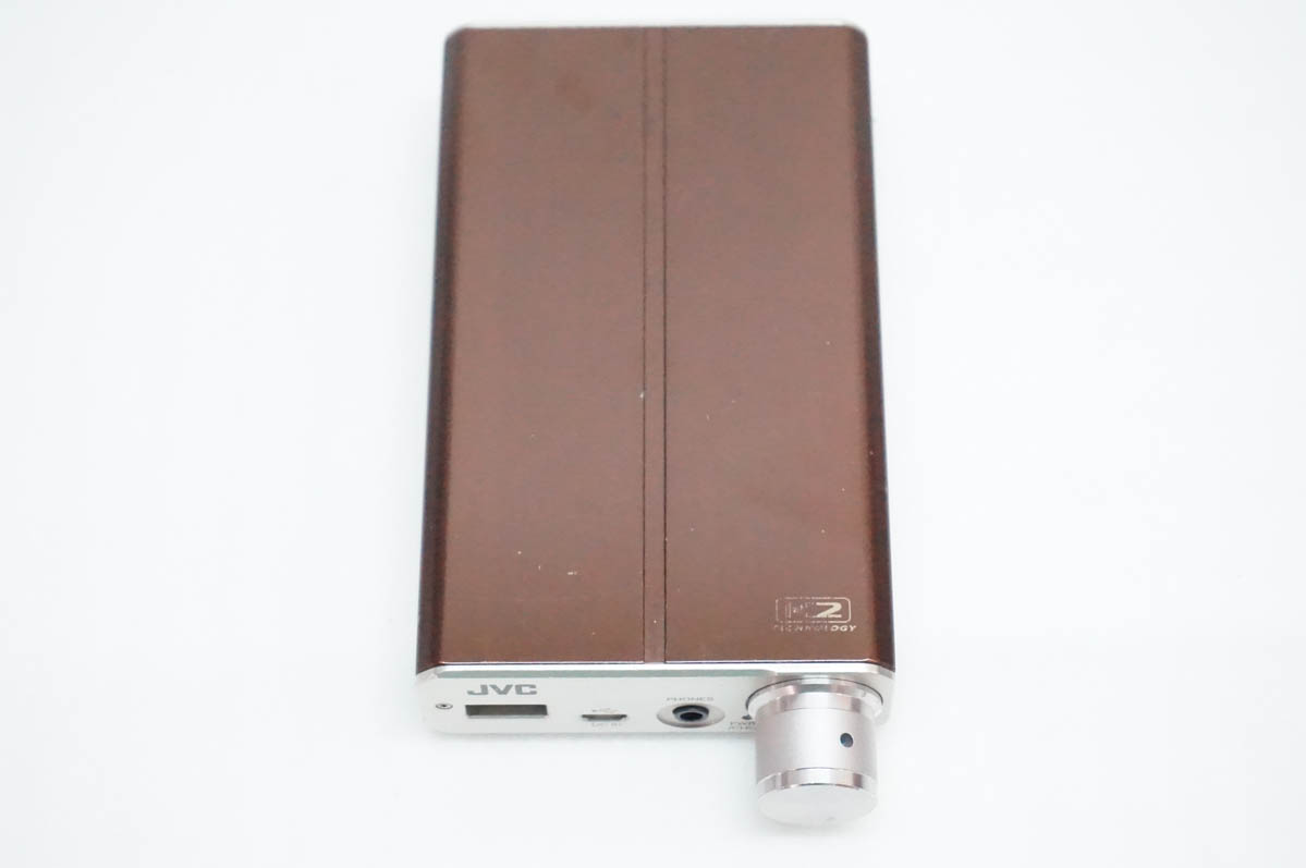 中古 JVC ポータブルヘッドホンアンプ SU-AX7 ハイレゾ音源対応 : エス