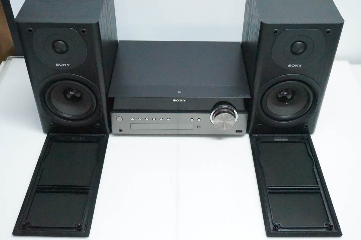 中古 SONYソニー マルチコネクトコンポ CMT-SBT300W CDコンポ