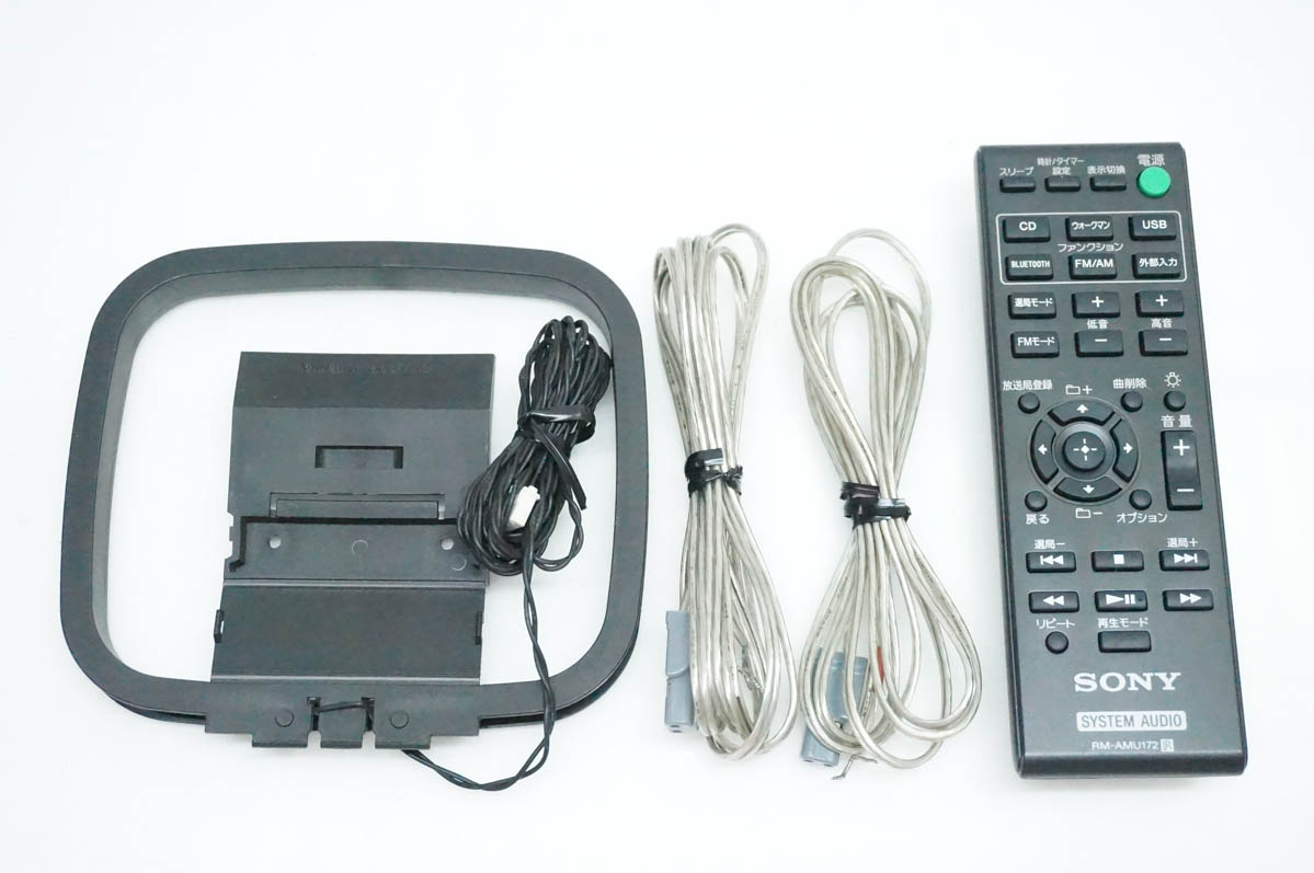 中古 SONYソニー マルチコネクトコンポ CMT-SBT300W CDコンポ