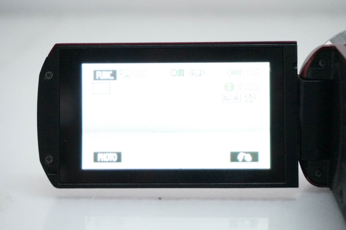 中古 Canonキャノン ハイビジョンデジタルビデオカメラ iVIS HF R32