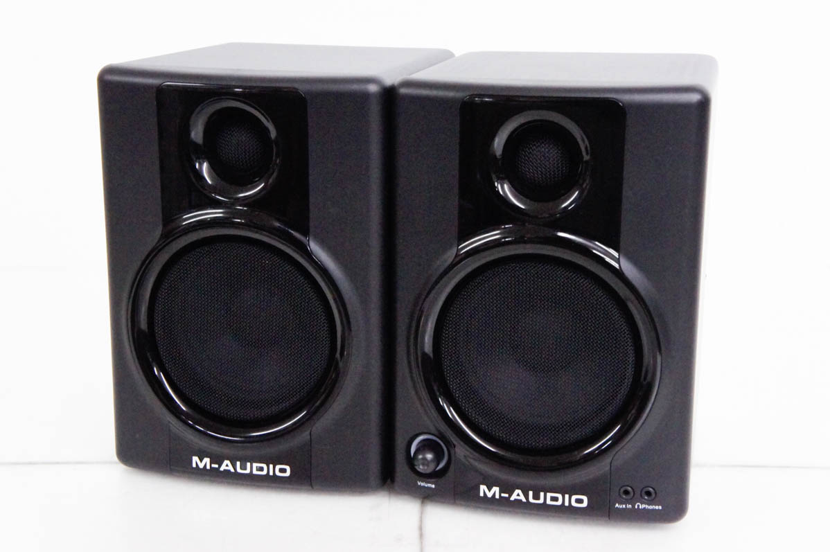 M-AUDIO Studiophile AV40 パワードモニター スピーカー 楽天市場】M-AUDIO パワード・スタジオモニター Studiophile