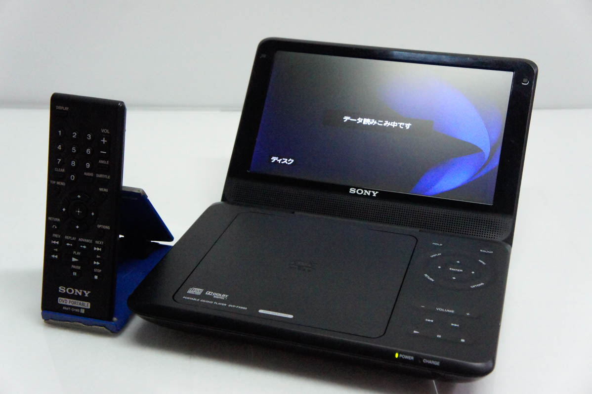 中古 SONYソニー 9V型 ポータブルDVDプレーヤー DVP-FX980 : エス