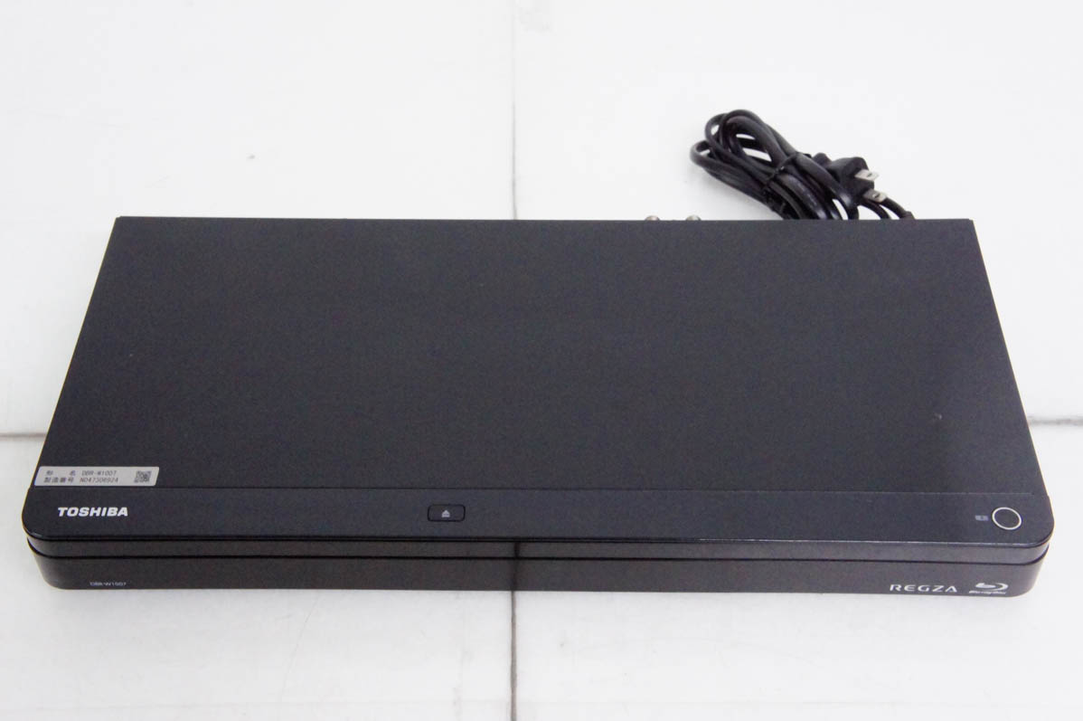 【中古】TOSHIBA REGZA DBR-W1007 中古 東芝TOSHIBA ブルーレイレコーダー DBR-W1007 Wチューナー