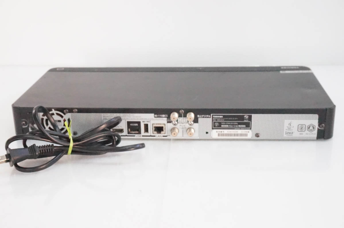 M9882 東芝 REGZAブルーレイレコーダー DBR-Z610 【公式ショッピング