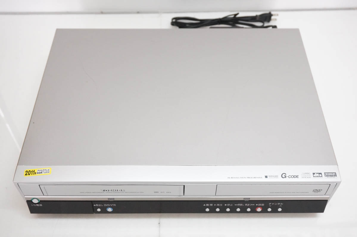 中古 東芝TOSHIBA VTR一体型DVDビ...の詳細画像1