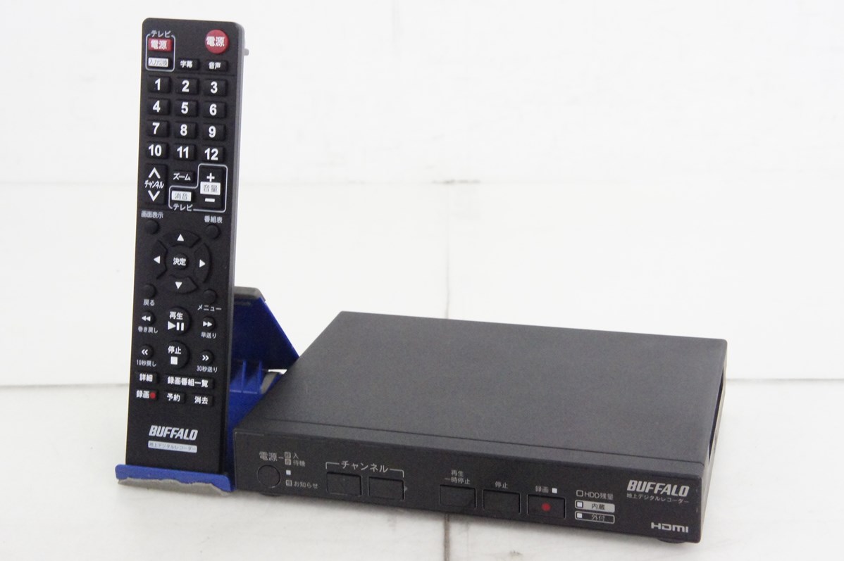 BUFFALO レコーダー機能搭載 TV用地デジチューナー 500G DTV-H500R