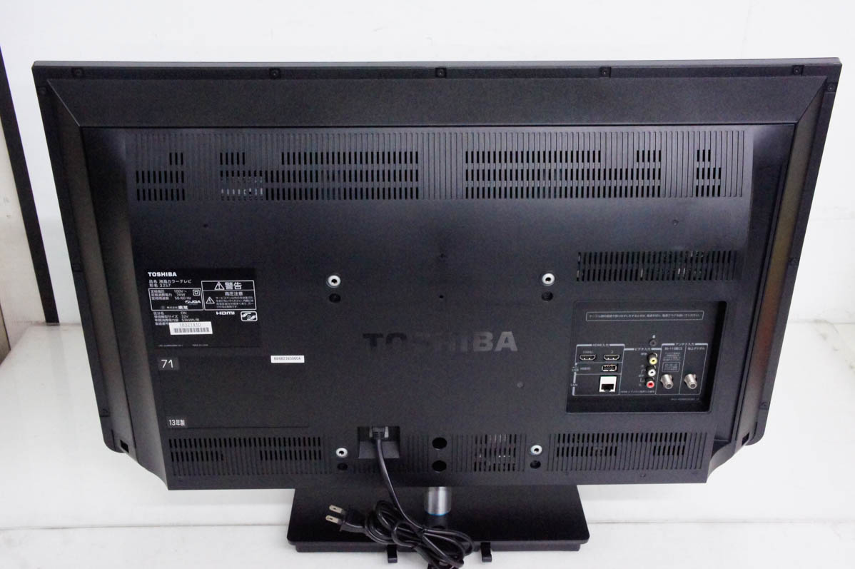 『美品不具合なし』REGZA TOSHIBA 32V 液晶テレビ 32S7 TOSHIBA 東芝 液晶テレビ 32型 REGZA 32S7 13年製 東芝 32V型
