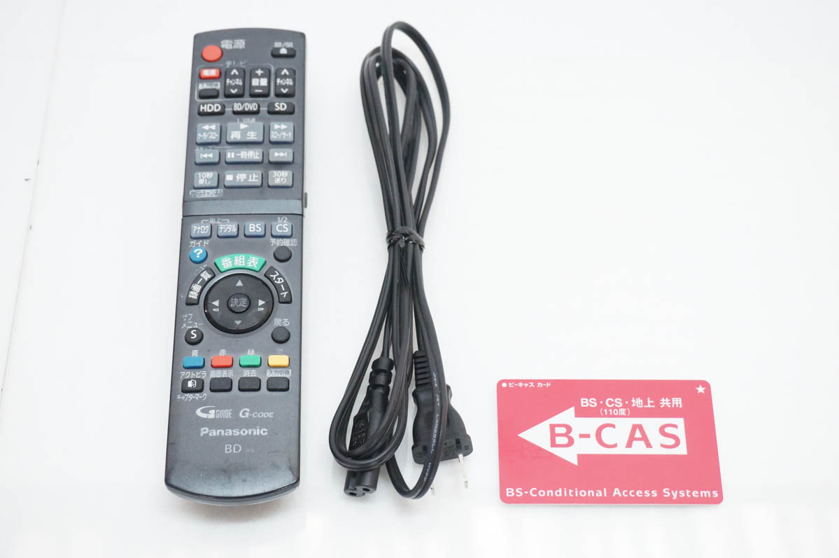 中古 Panasonicパナソニック HDD搭載ハイビジョンブルーレイディスクレコーダー DMR-BW680-K DIGA HDD500GBの画像