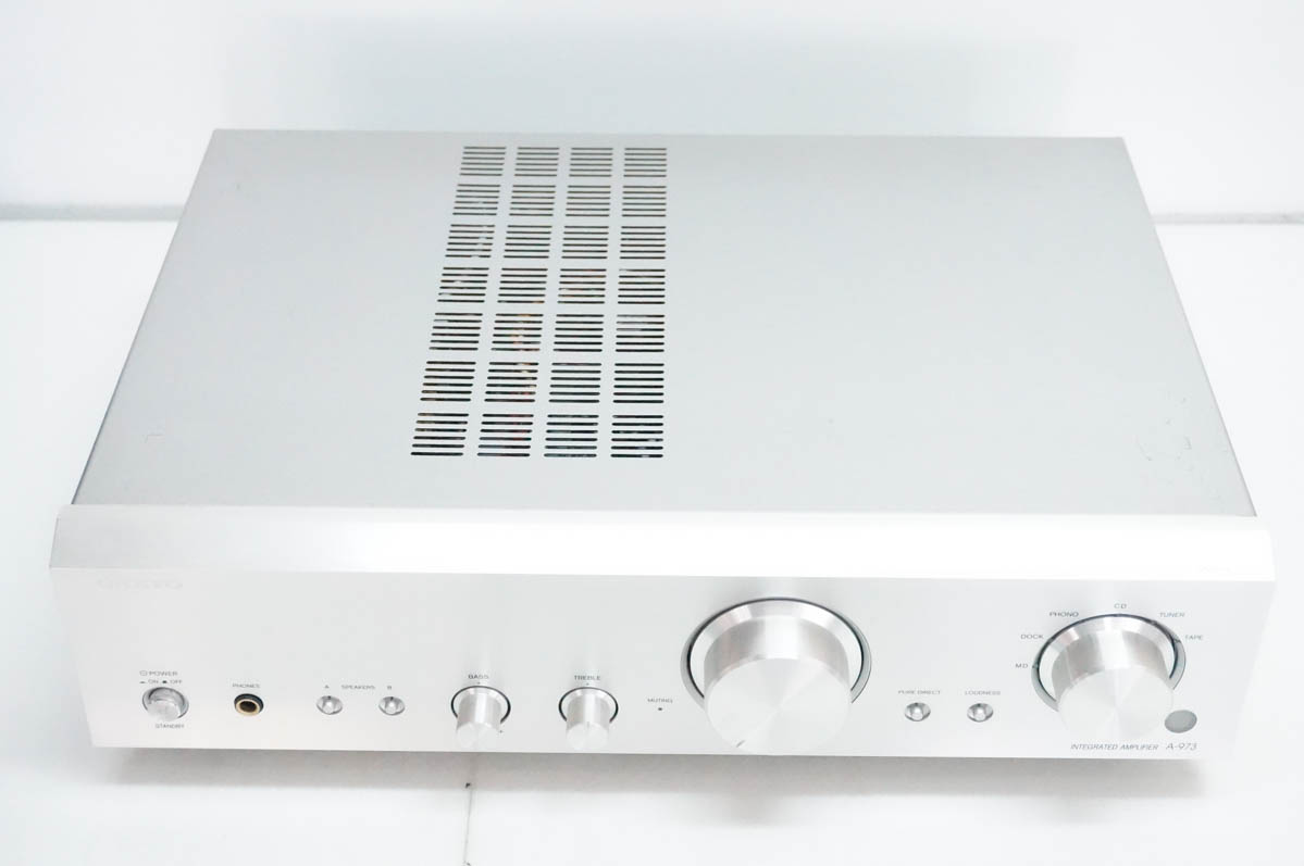 中古 ONKYOオンキヨー プリメインアンプ A-973の画像