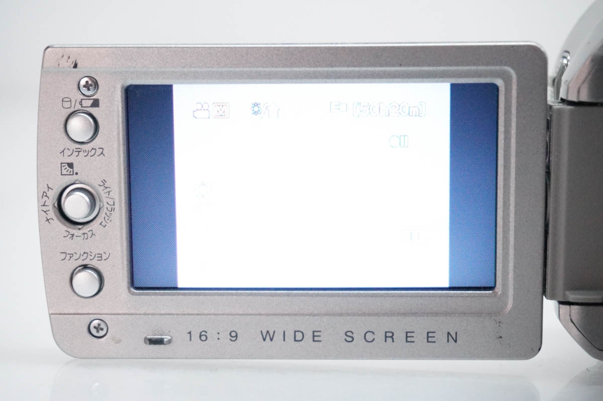 中古 JVC Victorビクター エブリオEverio ビデオカメラ GZ-MG575-S