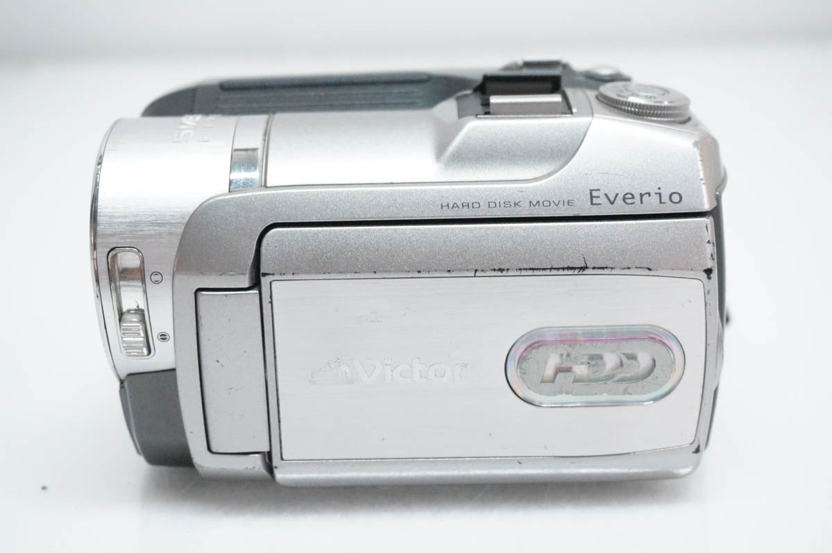 中古 JVC Victorビクター エブリオEverio ビデオカメラ GZ-MG575-S
