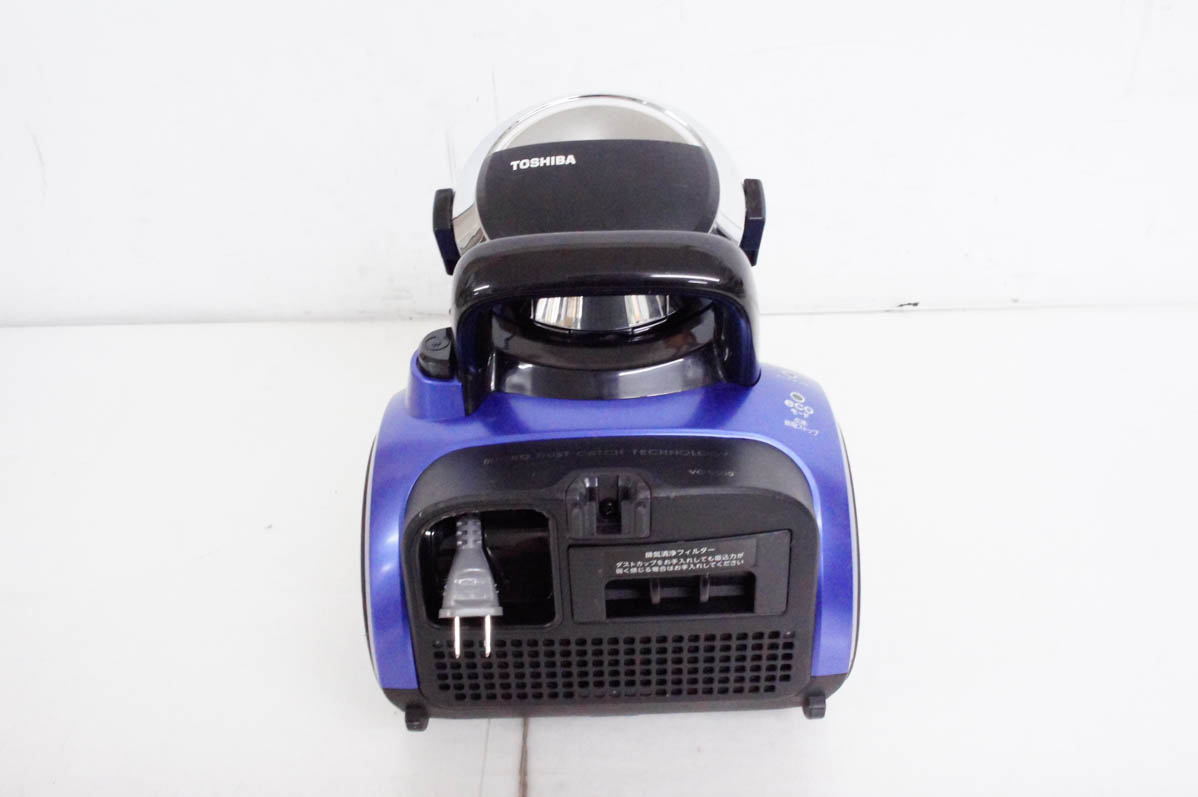 中古 本体部分のみ 東芝TOSHIBA サイクロン掃除機 VC-S500（V） TORNEO