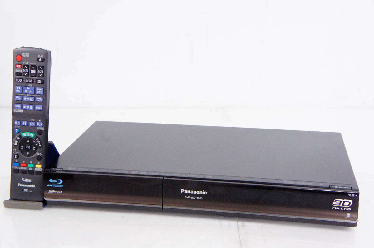 中古 Panasonicパナソニック ハイビジョンブルーレイディスクレコーダー DMR-BWT1000 Wチューナー 3D対応 HDD750GB :  d0493923 : エスネットショップ ヤフー店 - 通販 - Yahoo!ショッピング