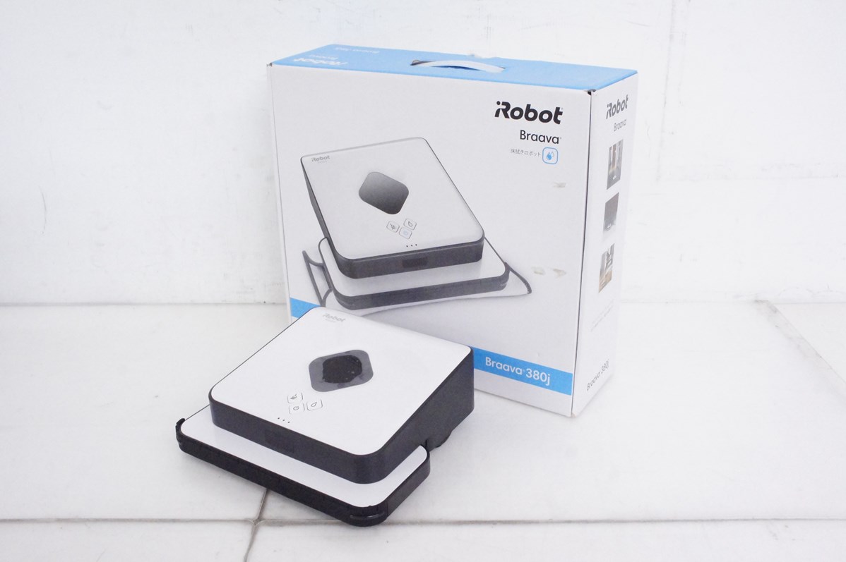 [未使用品]iRobot Braava 380j フロアモッピングロボット 中古 iRobotアイロボット フロアモッピングロボット 床拭き