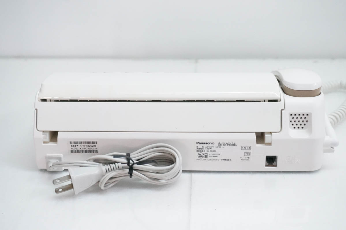 kx-pd303（Panasonic／家電）（電話機、FAX機能：電話帳登録）の商品