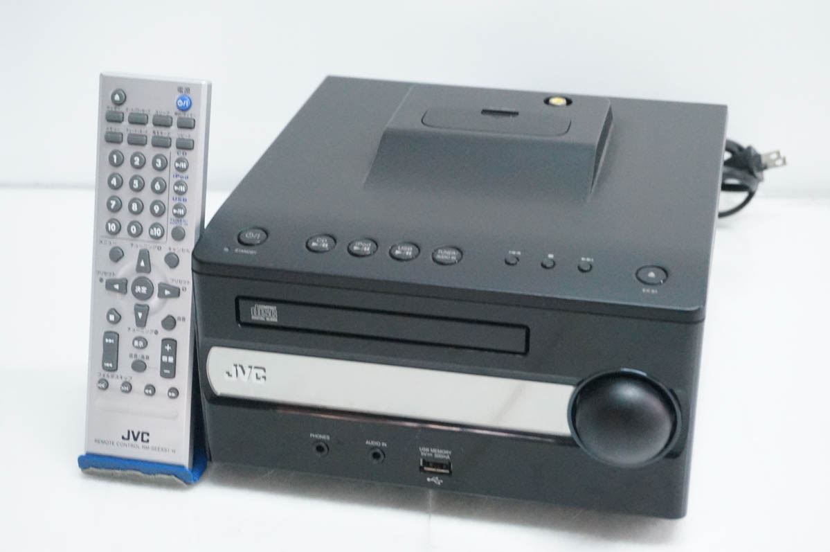 中古 JVC Victorビクター iPod/iPhone対応 CD RECEIVER CA-EXS1 アンプ