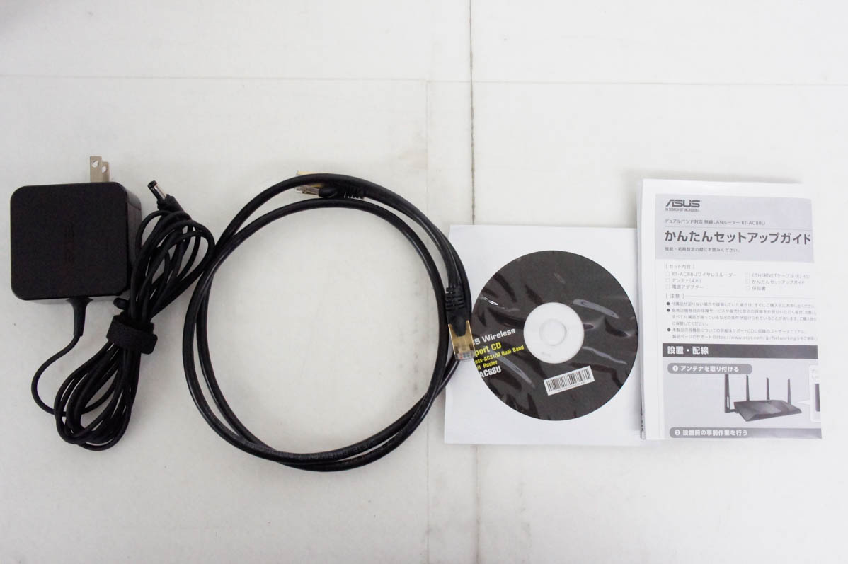 中古 ASUSエイスース Wi-Fi無線ルーター RT-AC88U メッシュ