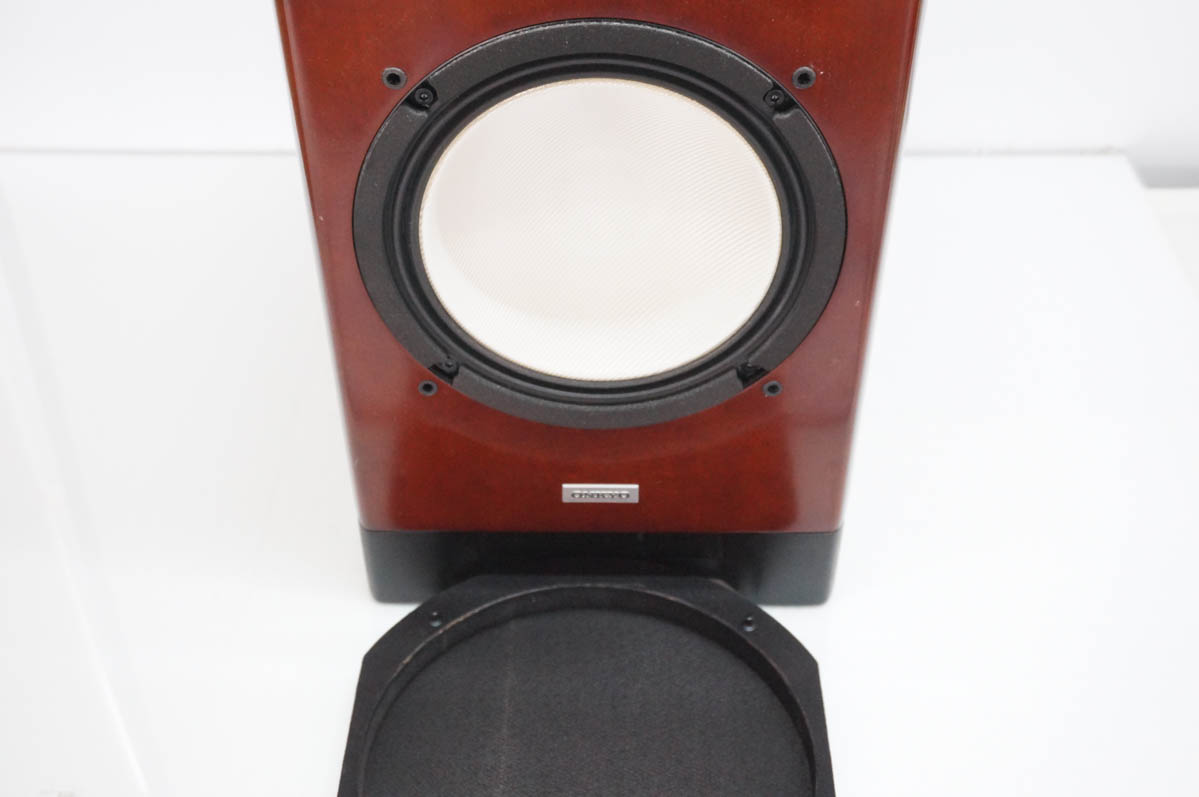 中古 ONKYOオンキヨー アンプ内蔵サブウーファーシステム SL-A250