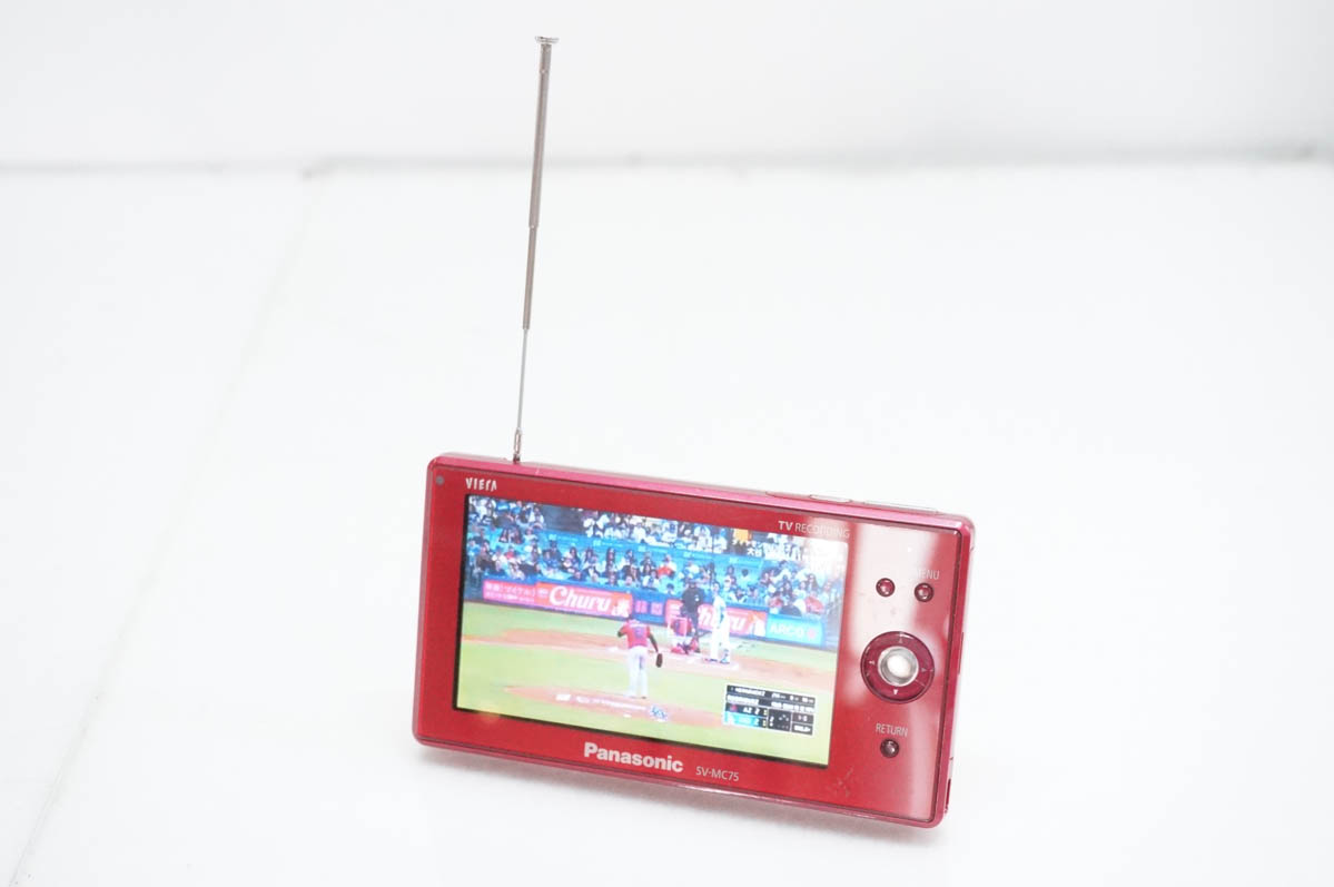 中古 C Panasonicパナソニック ワンセグチューナー搭載ポータブル