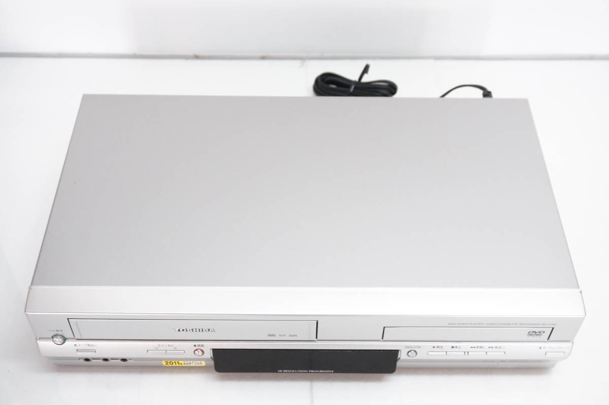 中古 東芝TOSHIBA VTR一体型DVDビデオプレーヤー DVDプレーヤー一体型