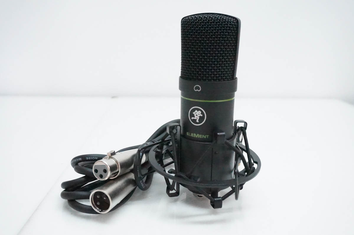 中古 MACKIE マッキープロフェッショナルコンデンサーマイク EM-91C