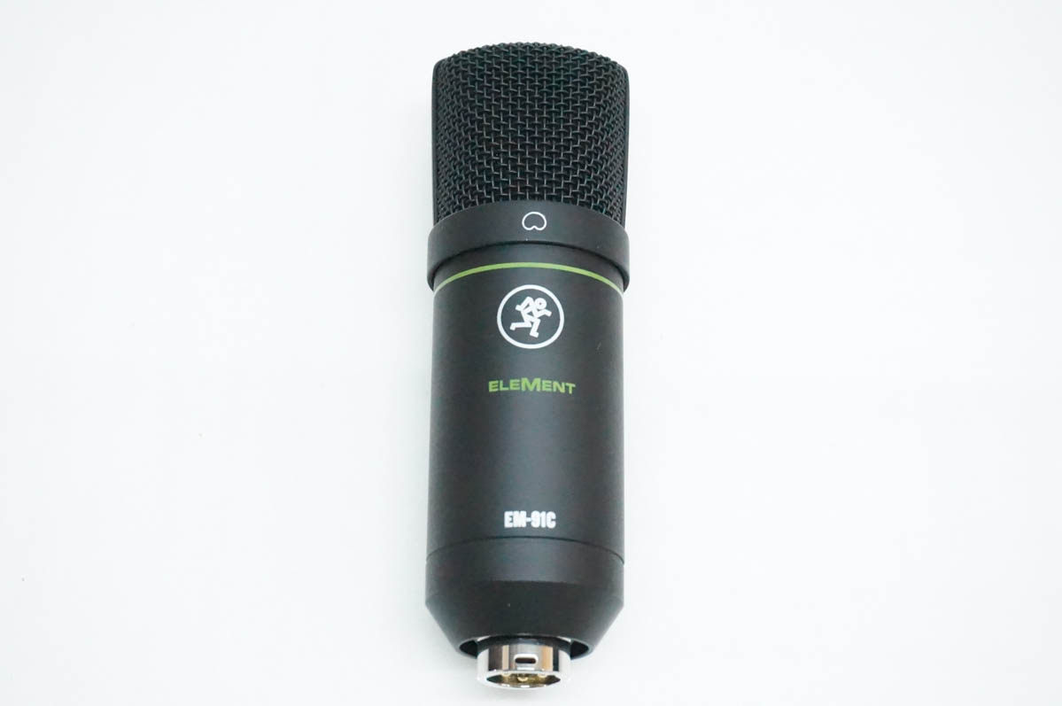 中古 MACKIE マッキープロフェッショナルコンデンサーマイク EM-91C