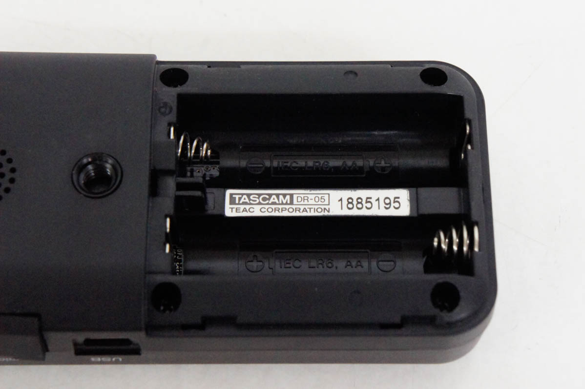 中古 TASCAMタスカム リニアPCMレコーダー DR-05 ICレコーダー ボイス