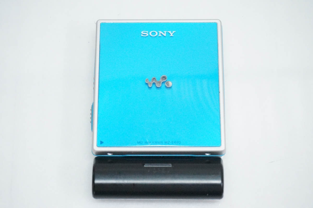 中古 SONYソニー ポータブルMDプレーヤー MDウォークマン MZ-E620
