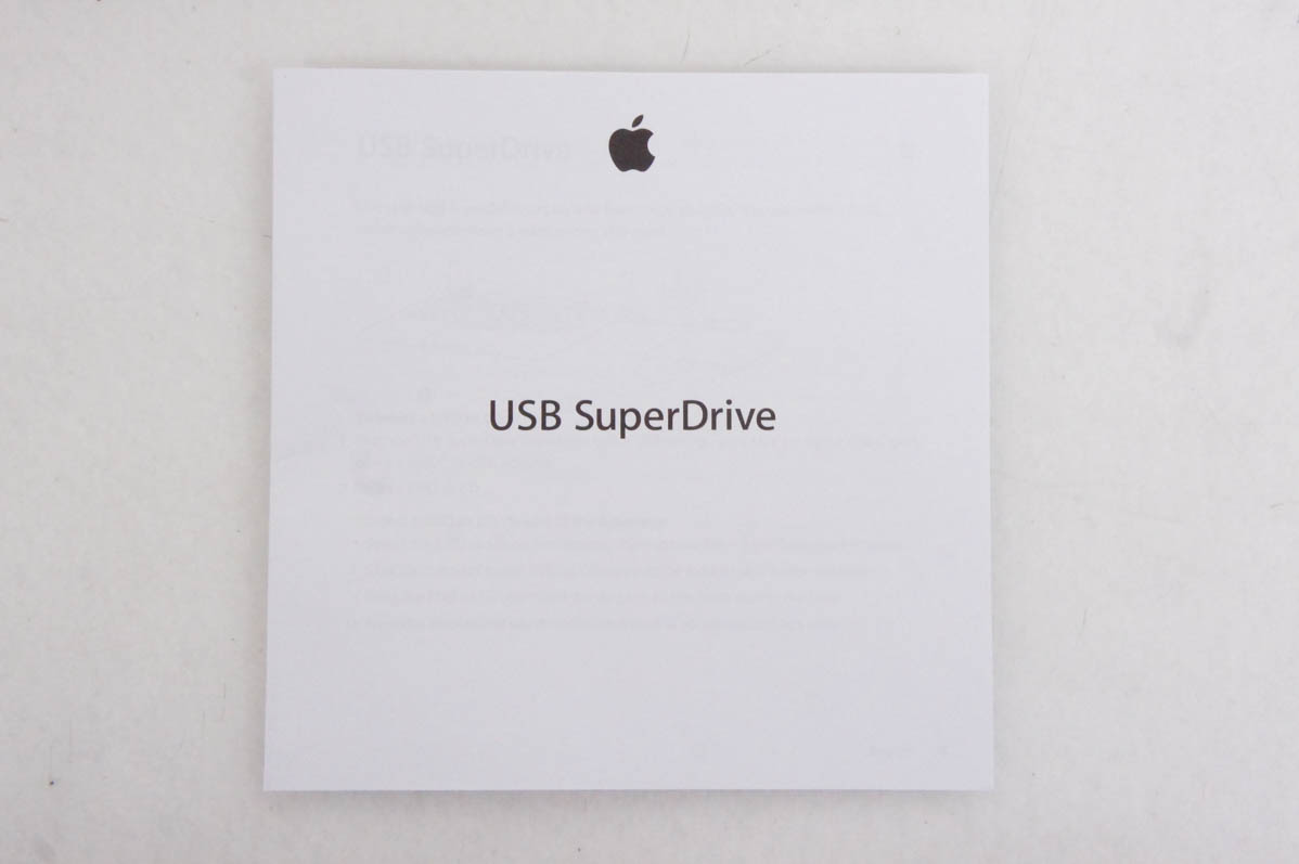 【中古】AppleアップルUSB SuperDrive スーパードライブ MC684 A1379 Apple USB SuperDrive (A1379) for MacBook Air Mac Mini